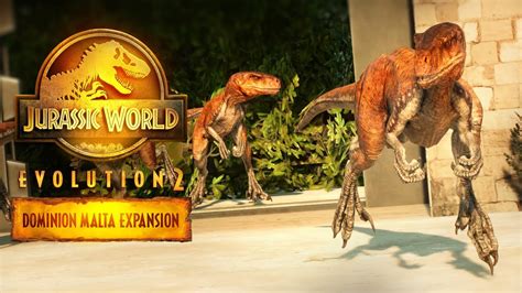 Dominion Malta Dlc All New Dinosaurs Jurassic World Evolution 2 Youtube