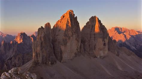 Alba Sulle Tre Cime Di Lavaredo Youtube