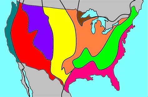 8 Geographic Regions Of The United States Diagram Quizlet