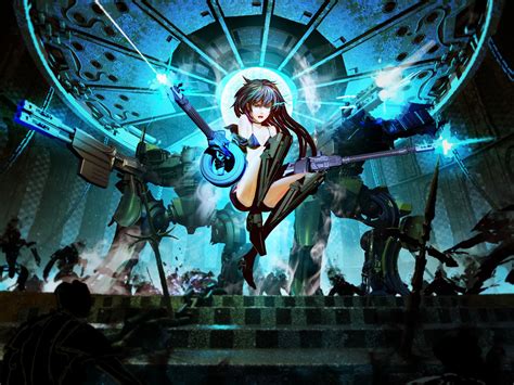 black rock shooter 4k ultra hd wallpaper and background image 4000x3000 id 296064