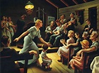 Thomas Hart Benton Paintings Gallery in Chronological Order