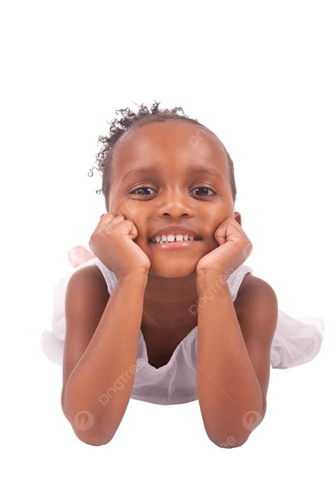 Adorable African Little Girl Ethnic Happiness Cute African Png
