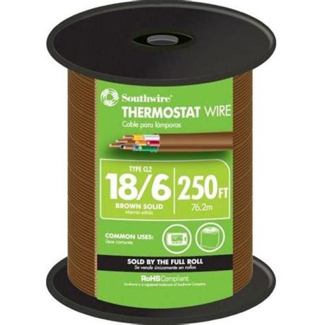 Thermostat Wire 186 250ft Reelmid State Supply