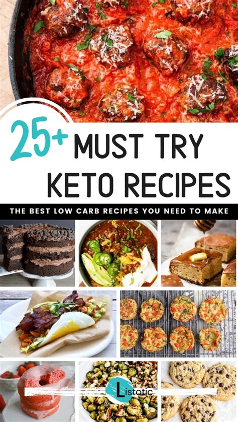 30 Ultimate Low Carb Keto Recipes You Need To Try ⋆ Listotic