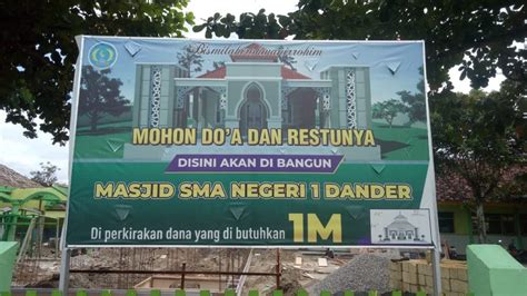 Contoh Spanduk Pembangunan Masjid