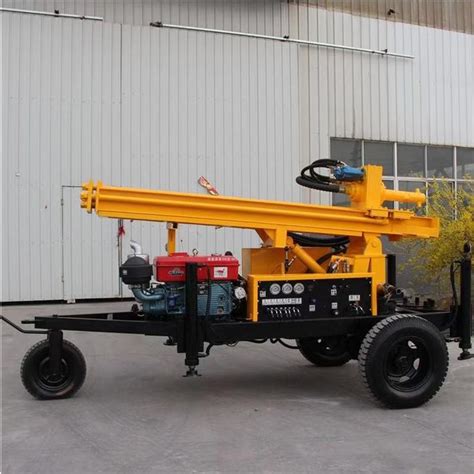 100m 120m 150m Used Trailer Mounted Water Well Drilling Rigs Portable Waterwell Drilling Rig