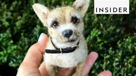 Artist Makes Realistic Replicas Of Dogs With Felt Dogs Dog Replica