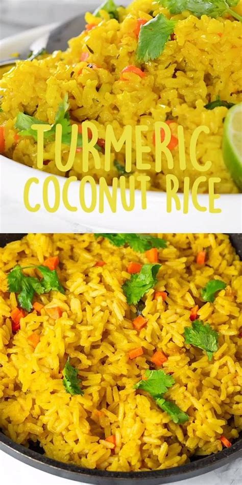 Turmeric Coconut Rice Yummyfood255