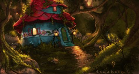 The Enchanted House By Denahelmi On Deviantart