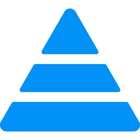 Pirámide Iconos Gratis De Negocio