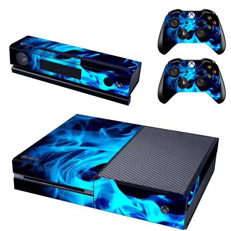 Buy Blue Flame Vinyl Skin Stickers Wrap Cover For Xbox