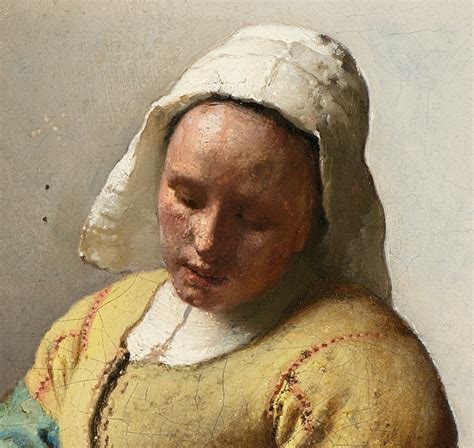 This artist is one of the most important painters of the baroque period in the law countries. Johannes Vermeer: The Milkmaid (detail, 1660) | Johannes ...