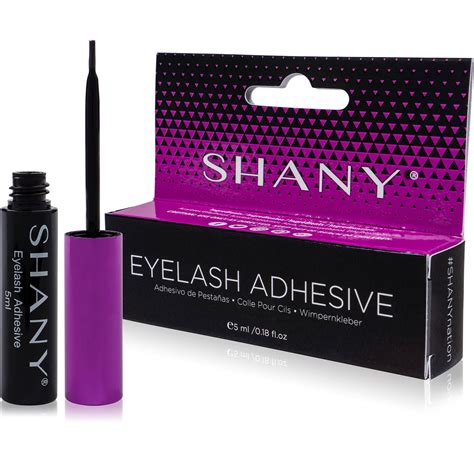 Shany Professional Eyelash Adhesive Long Lasting Lash Glue In Latex Free Formula Safe On Skin