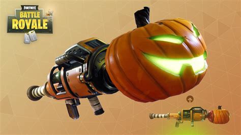 fortnite battle royale halloween update 1 8 pumpkin launcher gameplay youtube