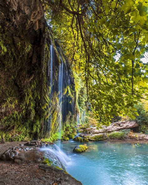 Kursunlu Waterfall In Antalya Province Of Turkey Stock Photo Image Of