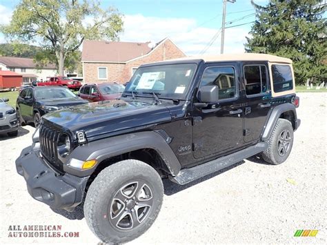 2020 Jeep Wrangler Unlimited Sport 4x4 In Black 142440 All American