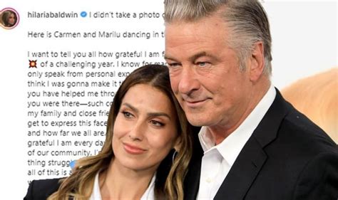 ‘didn’t Think I’d Make It’ Alec Baldwin’s Wife Hilaria Opens After ‘challenging Year