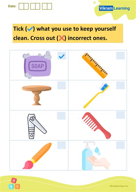 Download Tick What You Use To Keep Our House Clean Cross Out Incorrect