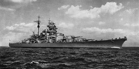 German Battleship Bismarck In May 1941 She Was Sent Out On Surface