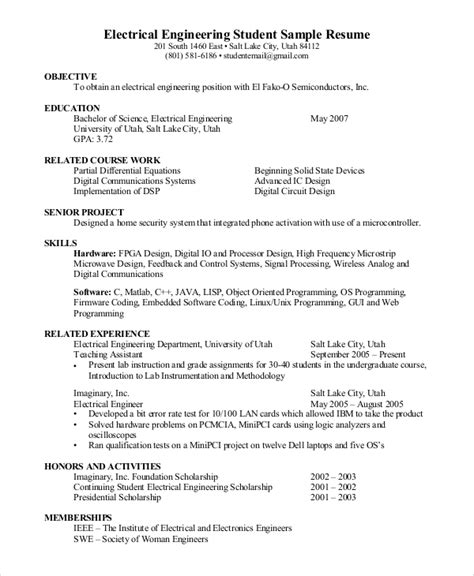 I've been looking at schools like georgia tech, and university of michigan ann arbor. FREE 9+ General Resume Objective Samples in PDF