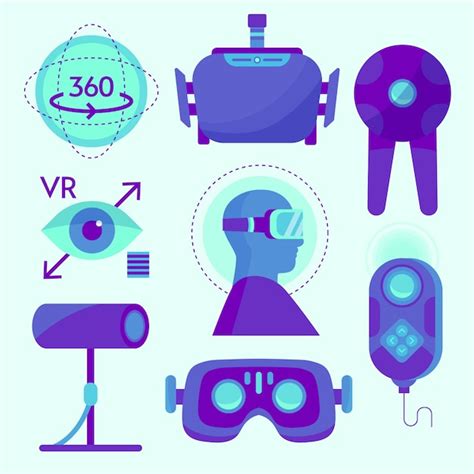 Equipo De Realidad Virtual Vector Gratis