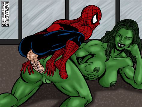 Post 858560 Jenniferwalters Marvel Peterparker She Hulk Spider Man