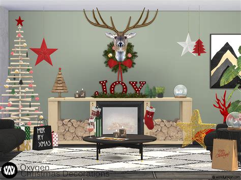 Christmas Decor Sims 4 Cc