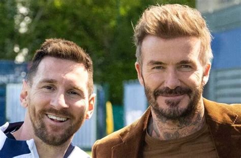David Beckham Welcomes Lionel Messi To Inter Miami Mundo Albiceleste