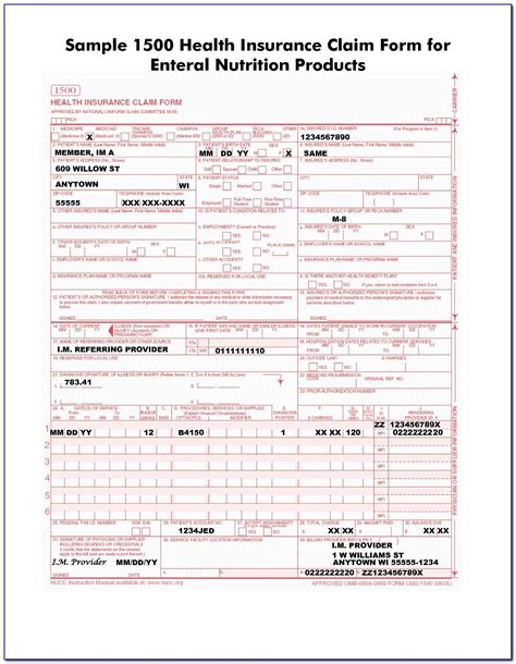 How To Fill Out Medicare Claim Form