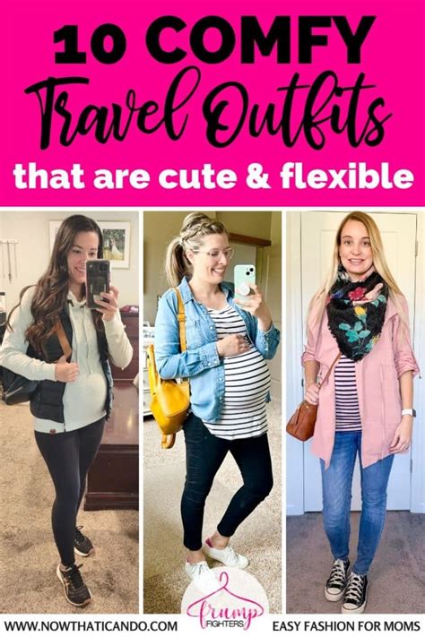 10 Easy Travel Outfit Ideas That Are Cute And Comfy Easy Fashion For Moms