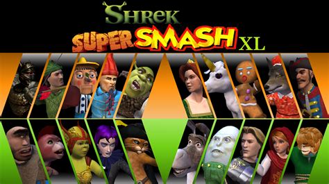 Shrek Super Smash Xl Video Game Fanon Wiki Fandom Powered By Wikia