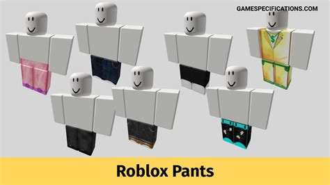 Top 23 Roblox Pants Of All Time Free Aesthetic And Best Selling Game Specifications