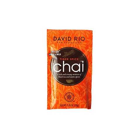 David Rio Tiger Spice Chai Latte Bestellen Morgen In Huis Tea Bar