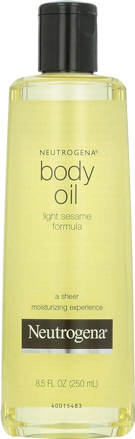 neutrogena body oil light sesame formula 8 5 ounce uk beauty