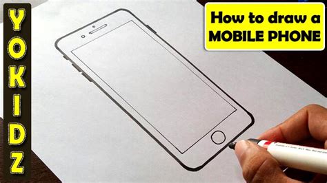 How To Draw A Phone Step By Step