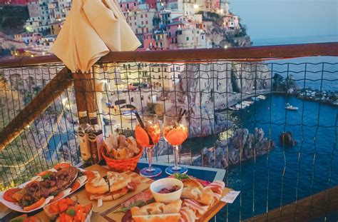 チンクエテッレの絶景とイタリアンが堪能できるレストラン Triproud Cinque Terre Superb Food