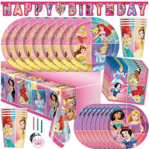Disney Princess Birthday Decorations Set Disney Princess Birthday Party