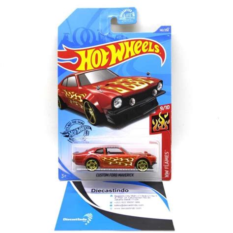 Jual Hotwheels Hot Wheels CUSTOM FORD MAVERICK HW FLAMES Di Seller