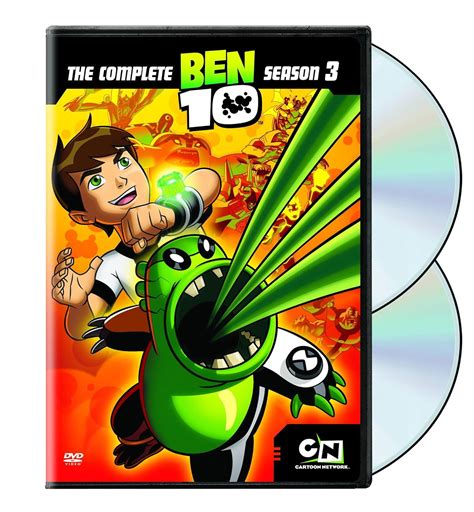 Ben 10 Complete Season 3 Reino Unido Dvd Amazones Cine Y Series Tv