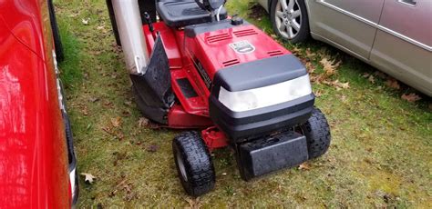 Murray 13 Hp 38 Inch Riding Lawn Mower With Bagger And