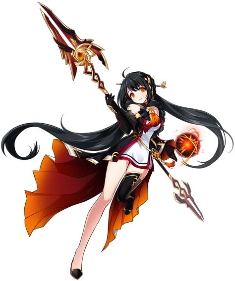Elsword Ara Transcendence Anime Warrior Anime Witch Elsword