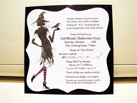 Costume Party Invitation Wording New Jen S Happy Place Hallowee
