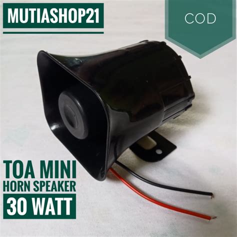 Jual Toa Mini 30watt Toa Horn Speaker Kotak Indonesiashopee