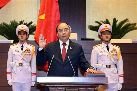 Xi Congratulates Nguyen Xuan Phuc On Election As Vietnams President Cgtn