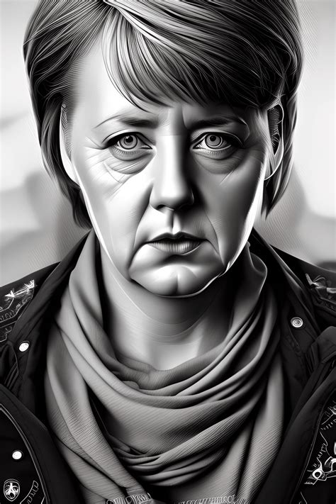 Angela Merkel Graphic · Creative Fabrica