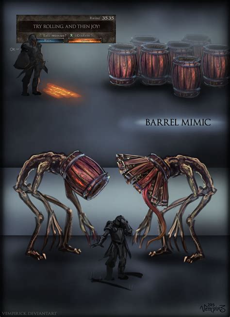 See more ideas about dark memes, memes, funny memes. Mimic Barrel | Dark Souls | Know Your Meme