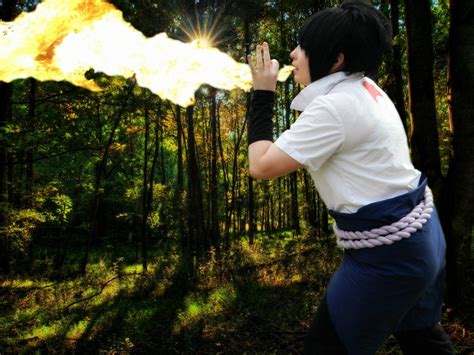 Sasuke Fireball Jutsu By Naruforeversasu On Deviantart