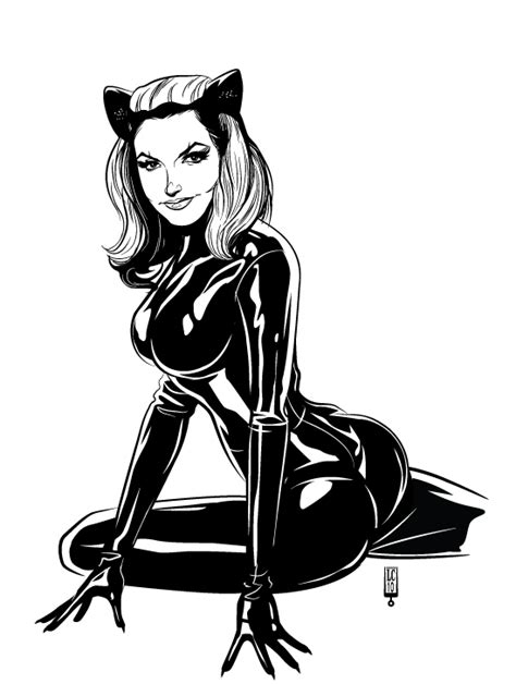 Cat Woman Aka Julie Newmar By Lawrencechristmas On Deviantart