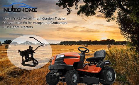 Nubehone Garden Tractor Sleeve Hitch Lawn Tractor Attachment Fit For