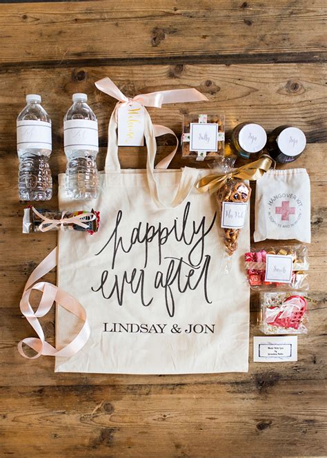 What To Include In A Wedding Welcome Bag A Handy Checklist